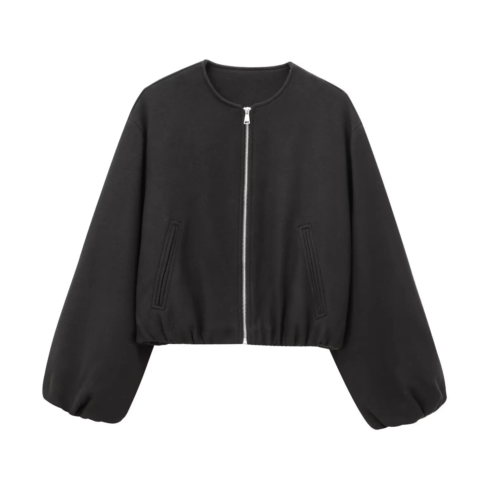 Blouson aviateur d'hiver Lisana pour femme | Zippé, style rétro 6