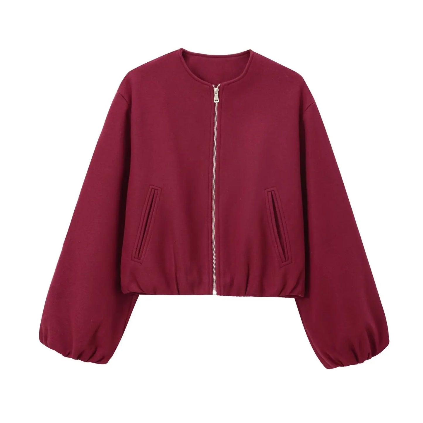 Blouson aviateur d'hiver Lisana pour femme | Zippé, style rétro 8