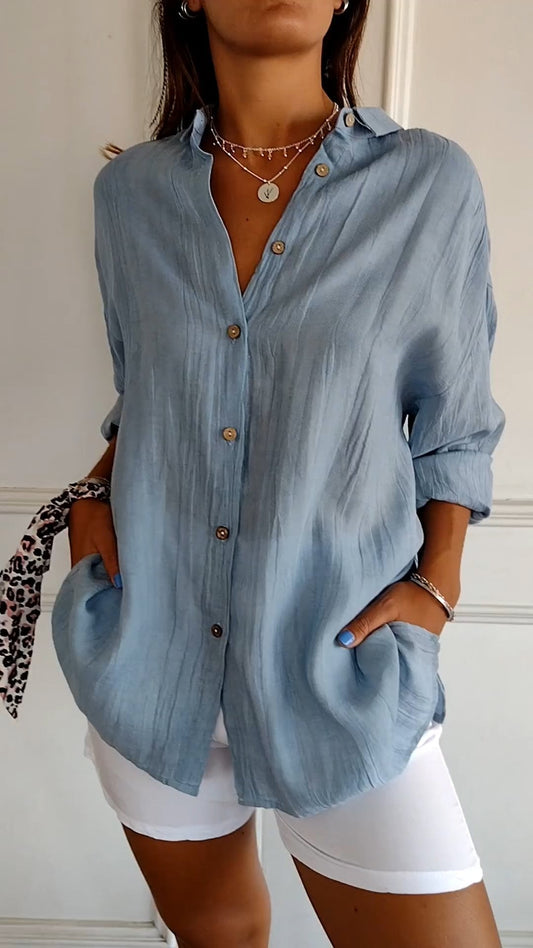 Chemise femme Dalia | Coton léger, style estival élégant 0