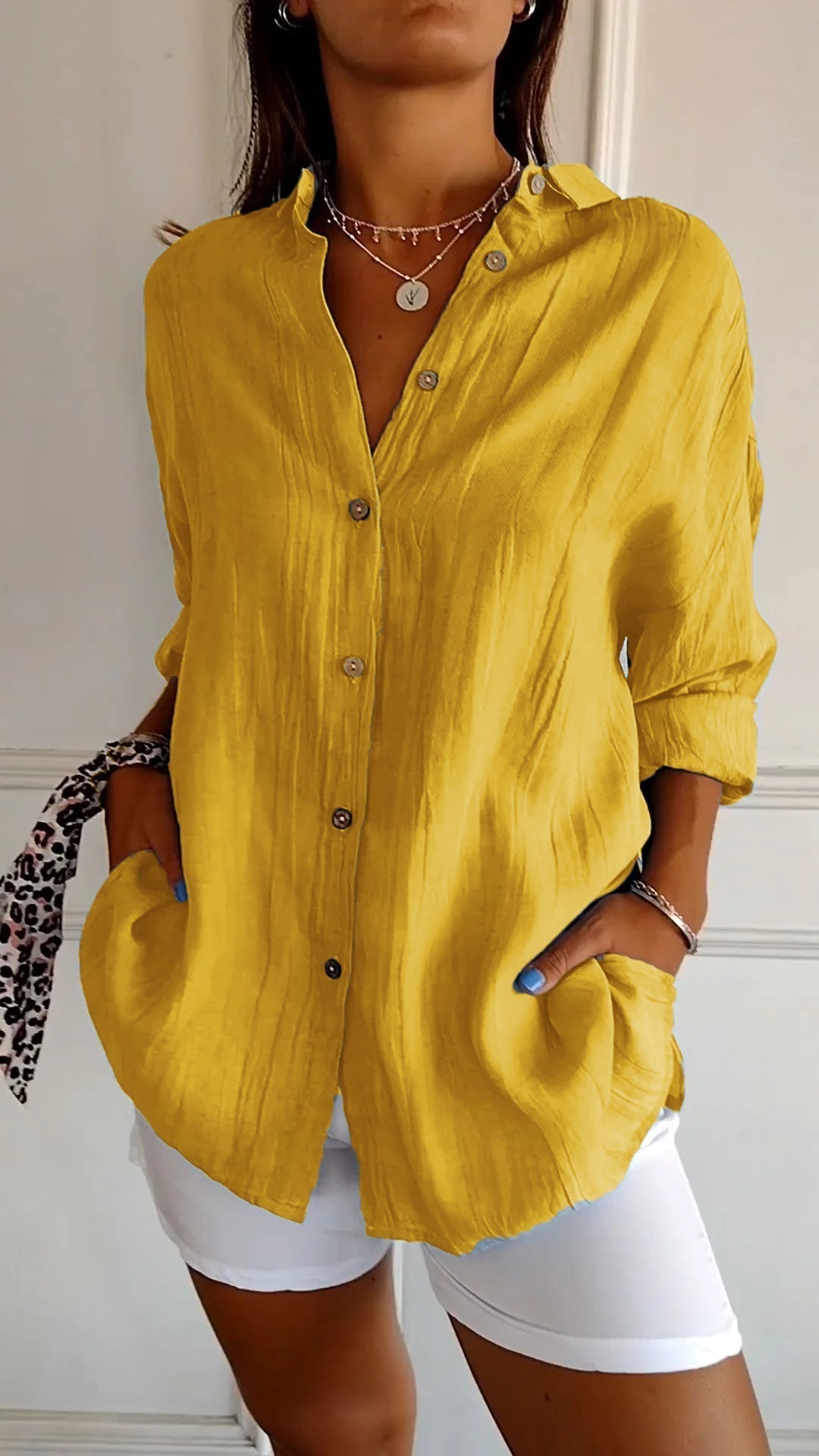 Chemise femme Dalia | Coton léger, style estival élégant 4