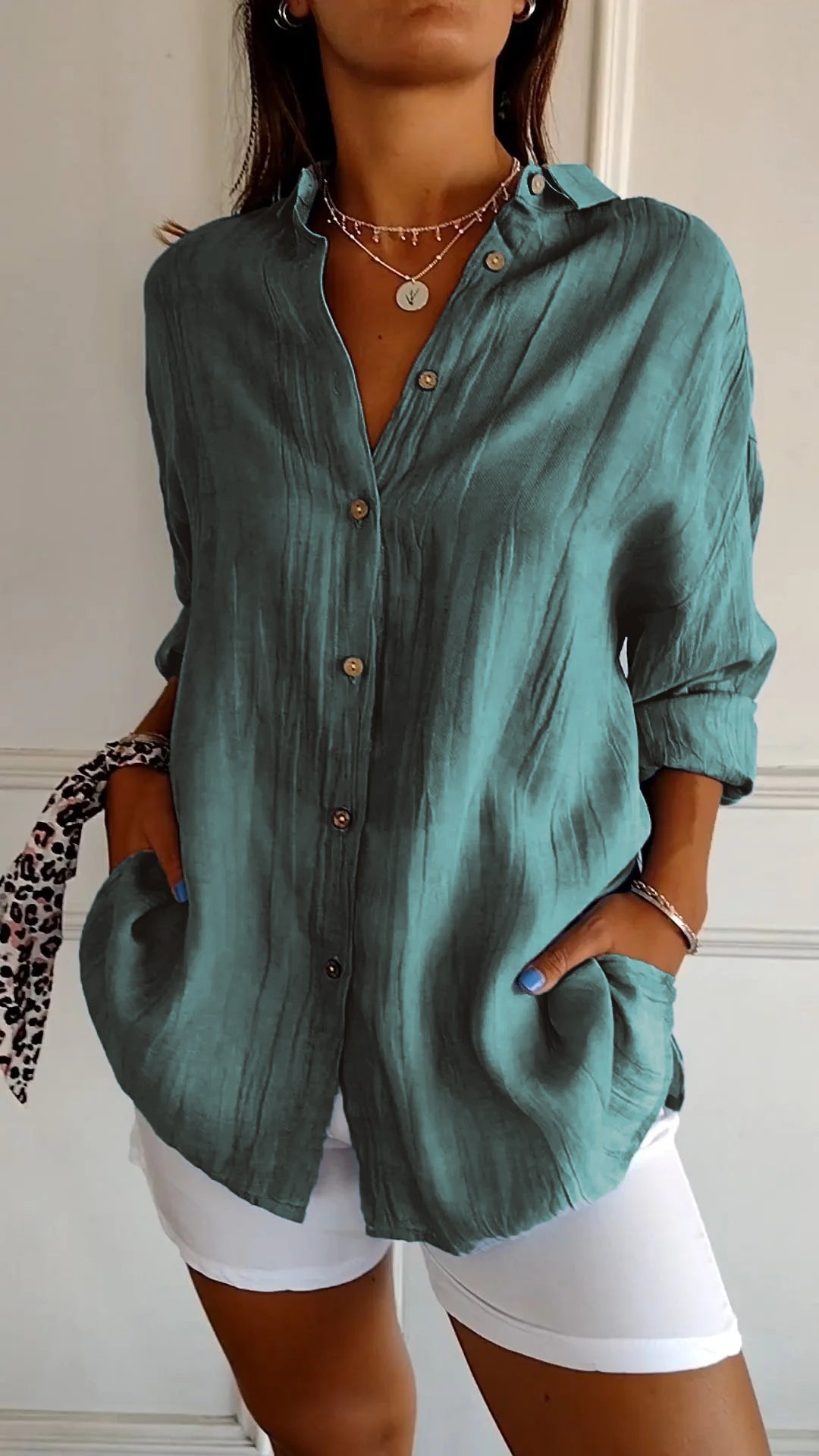 Chemise femme Dalia | Coton léger, style estival élégant 5