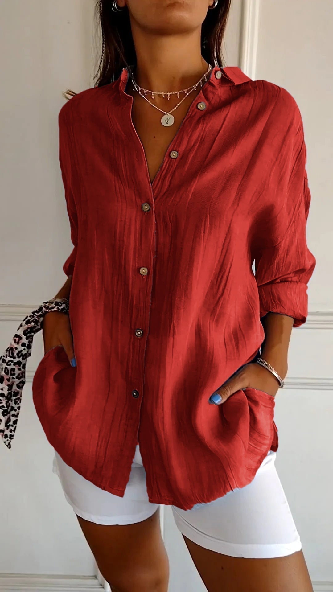 Chemise femme Dalia | Coton léger, style estival élégant 6