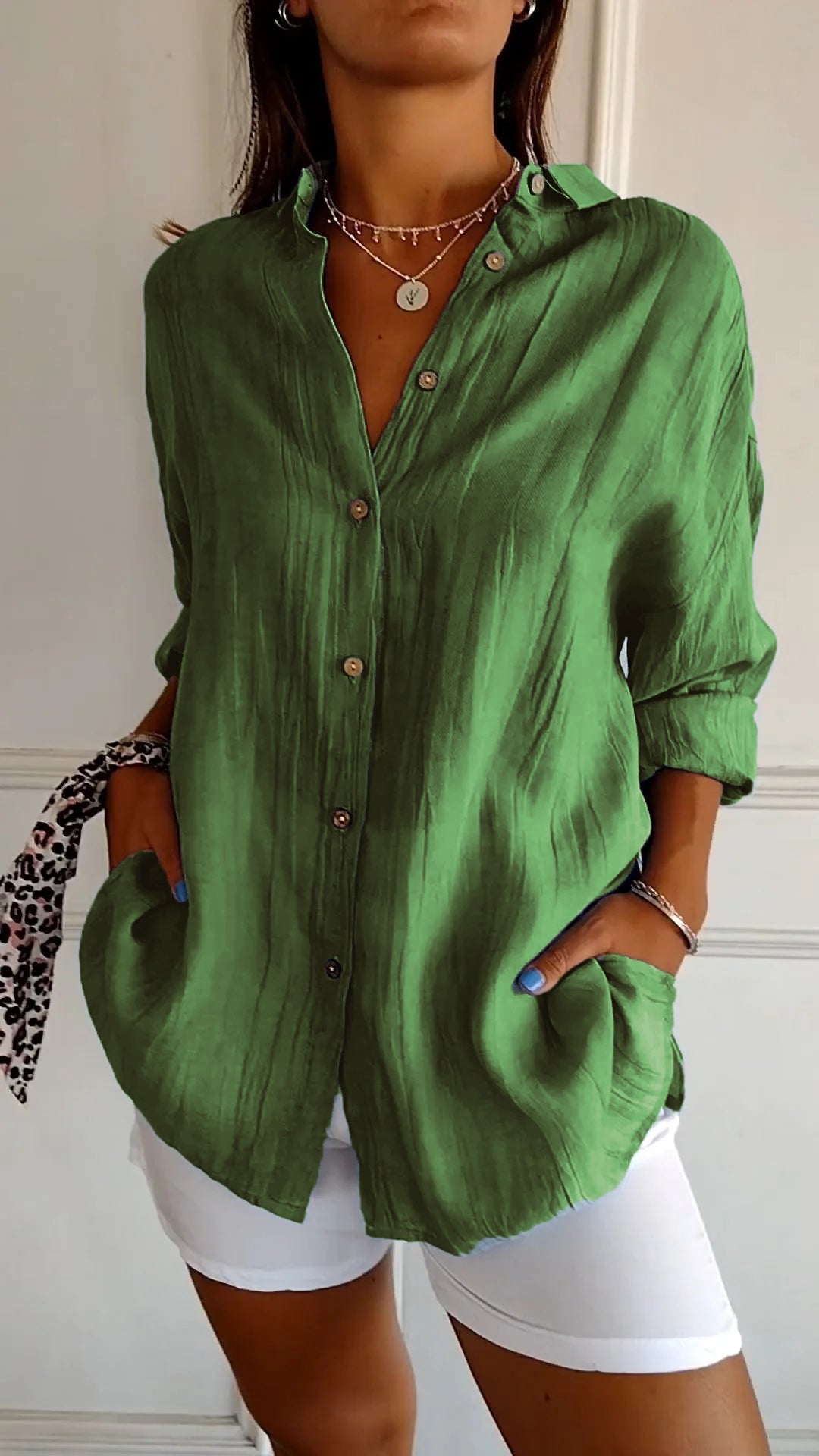 Chemise femme Dalia | Coton léger, style estival élégant 7