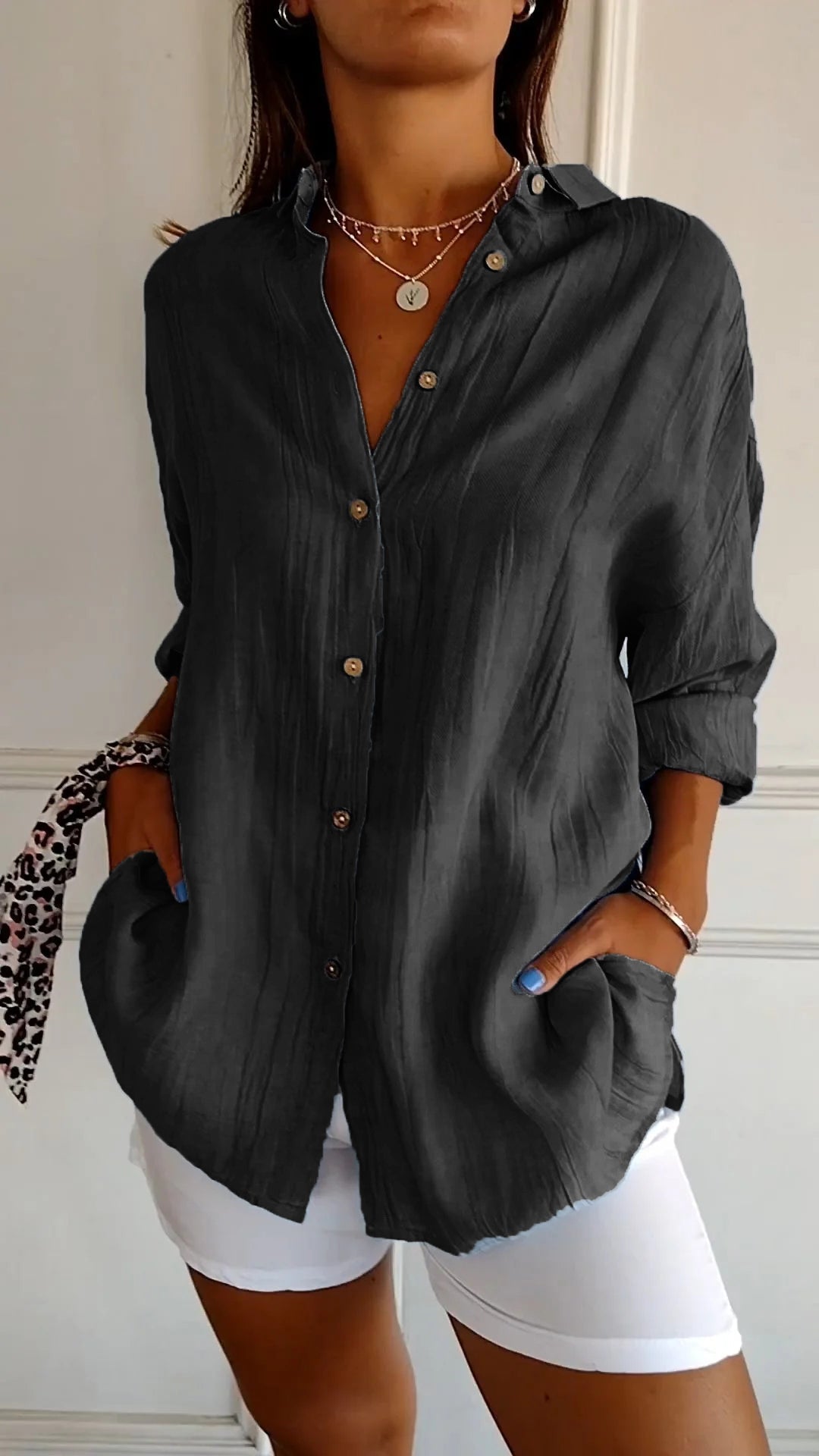Chemise femme Dalia | Coton léger, style estival élégant 9