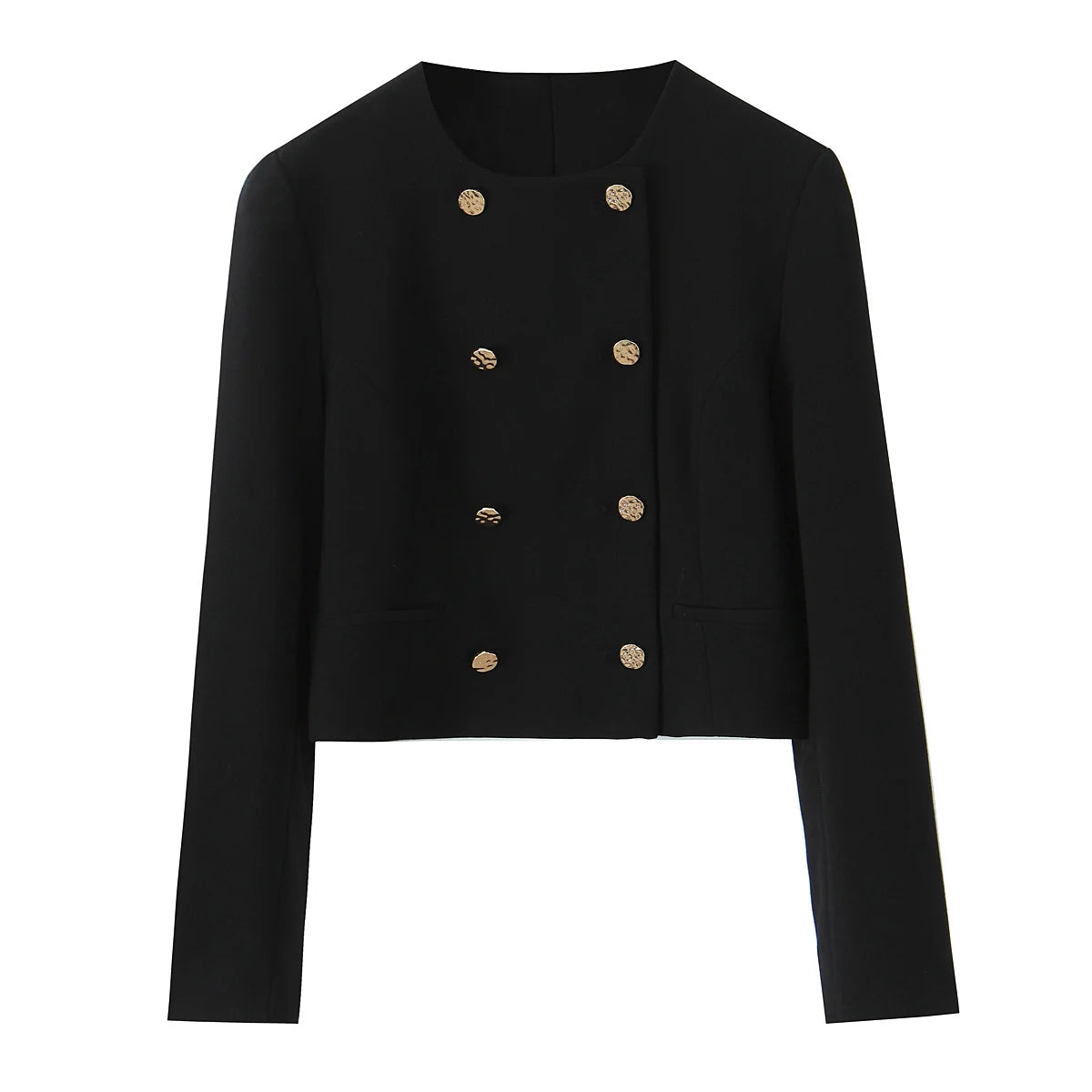 Ensemble blazer croisé Birgit pour femme | avec pantalon taille haute 2