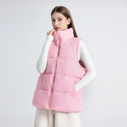 Gilet ample en duvet de canard Eilara pour femme | Chaud et hiver 0