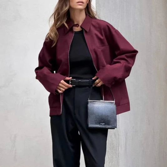 Veste Harrington Mura pour femme | Coupe ample, manches longues 0