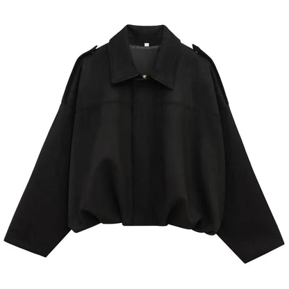 Blouson aviateur en daim Garda pour femme | Manches courtes, longues et zippées 5
