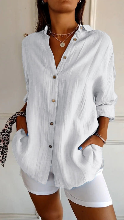 Chemise femme Dalia | Coton léger, style estival élégant 10