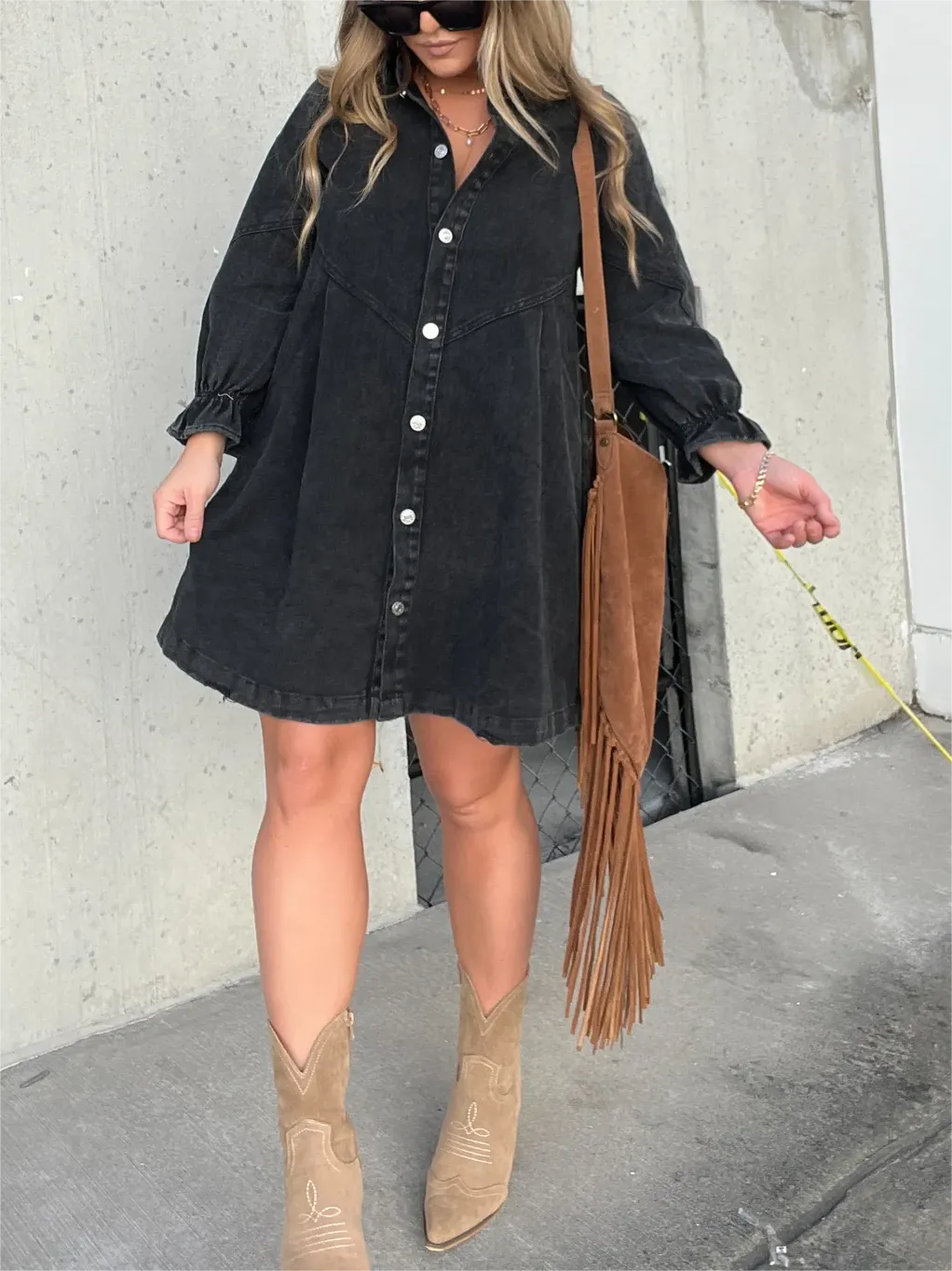 Elara Robe Longue Femme | Manches Bouffantes, Élégante et Tendance