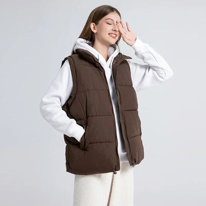 Gilet ample en duvet de canard Eilara pour femme | Chaud et hiver 1