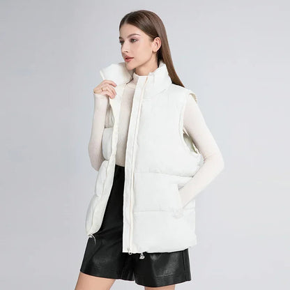 Gilet ample en duvet de canard Eilara pour femme | Chaud et hiver 5