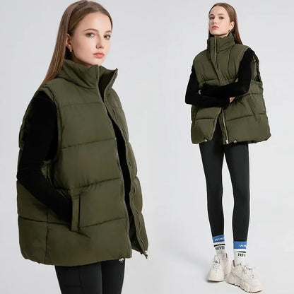 Gilet ample en duvet de canard Eilara pour femme | Chaud et hiver 8