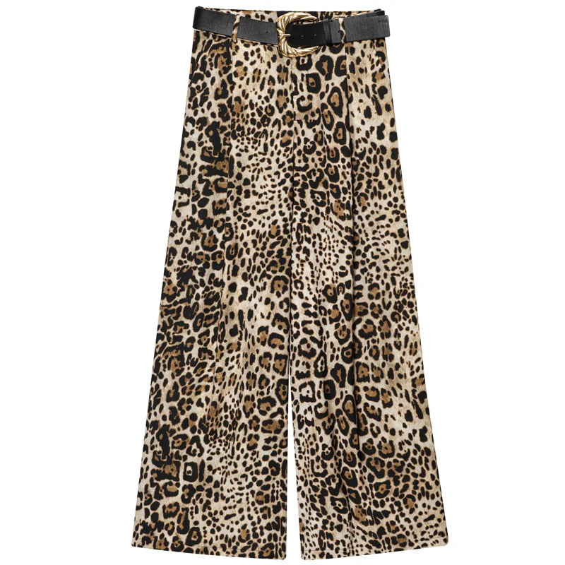 Liora Pantalon Fluide Femme à Taille Haute | Satiné, Évasé, avec Poches 7