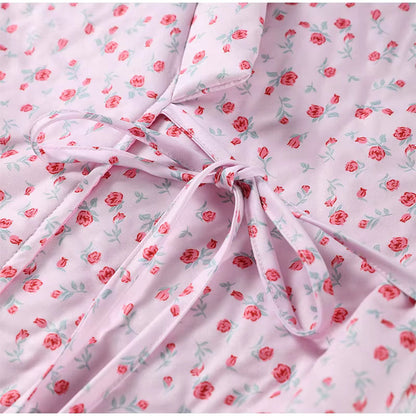 Veste matelassée Florina pour femme à imprimé floral | Parka à lacets 5